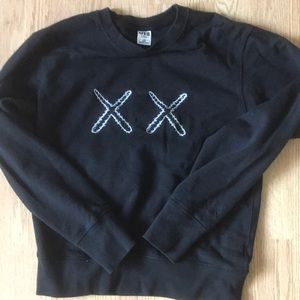 Uniqlo x Kaws Sesame Street black sweatshirt